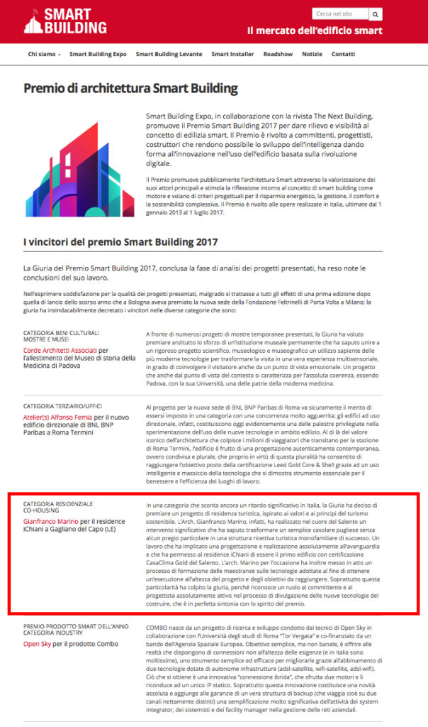 Premio SmartBuilding